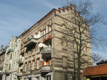 Bydgoszcz - Rysownia - lokalizacja budynek prz ulicy Dworcowej 84