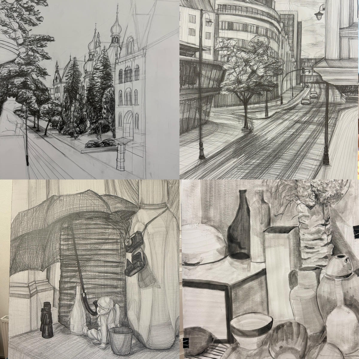 Rysownia - przygotowanie do egzaminu na architekturę, nauka rysunku.